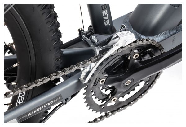 VTT Electrique Semi-Rigide Moma Bikes E-MTB 27.5'' Shimano Altus 8V Gris
