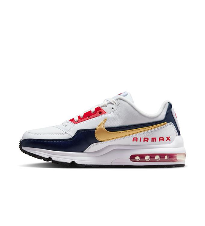 Nike Air Max LTD 3 Premium Men 695484-186 WHITE-METALLIC-GOLD-MIDNIGHT-N