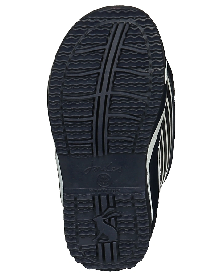 Gummistiefel JUNIOR ROLL UP WELLY – STRIPE in navy