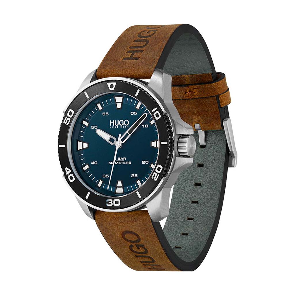 Montre Hugo Streetdiver Bleu