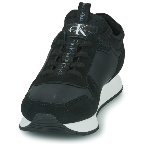 Calvin Klein Jeans - RUNNER SOCK LACEUP NY-LTH - Noir