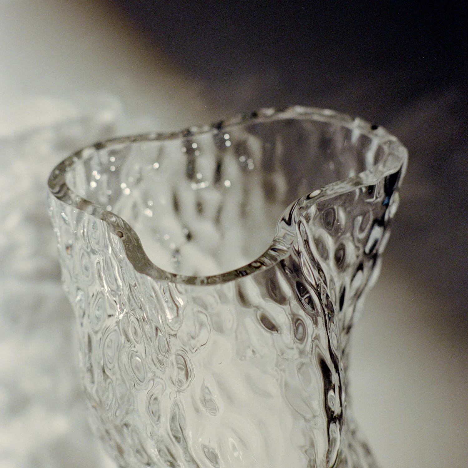 Hein Studio  Ostrea Rock Glass vase - klar