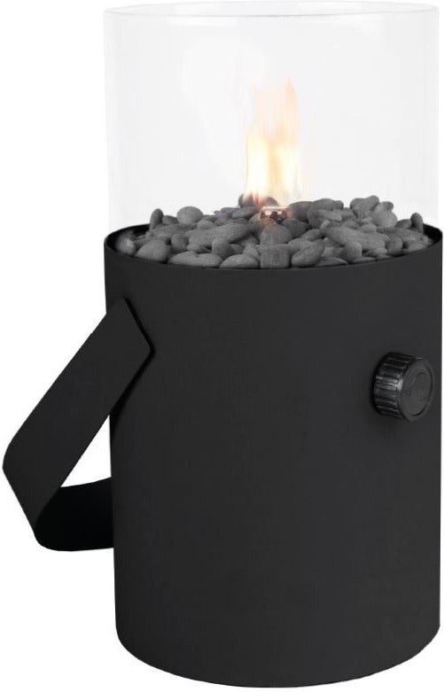 Gaslantaarn Cosiscoop zwart D 16 H 30 cm