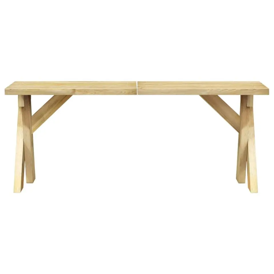 vidaXL - Tuinbank - Grenenhout grenenhout - 110 cm