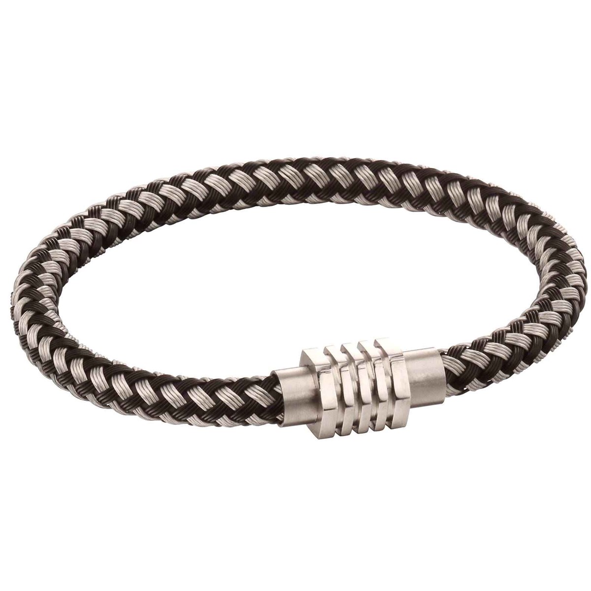 Bracelet nylon en acier inoxydable