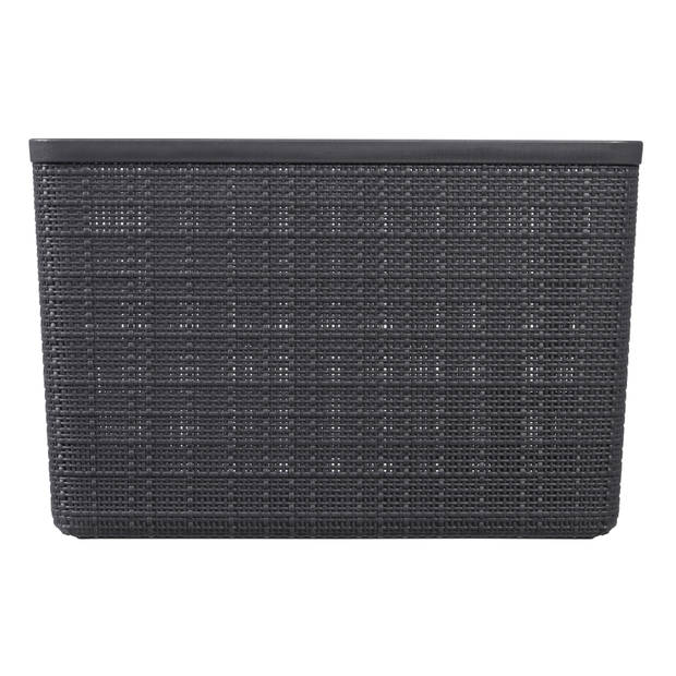 Curver Jute Mandje - L 20L - Donkergrijs