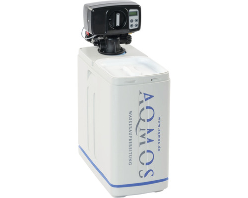 AQMOS AQBM-R2D2-32 waterontharder met aansluitset en montageblok voor huishoudens van 1 tot 4 personen