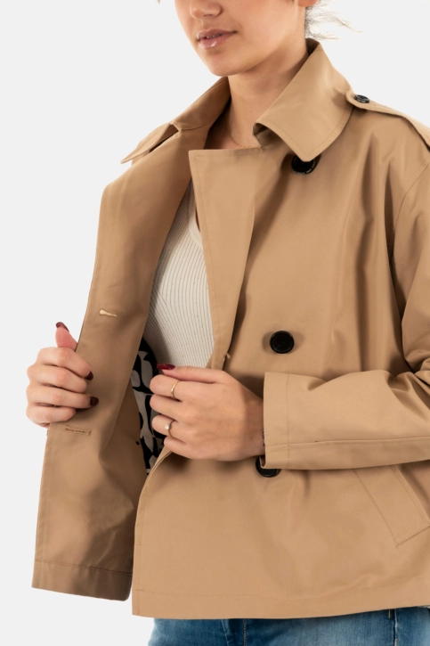 Blousons et vestes Le Temps Des Cerises lluvia 1225 wild beige