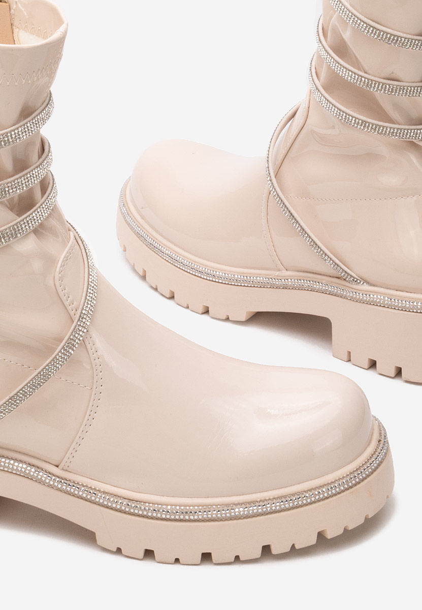 Bottines femme beige Catina