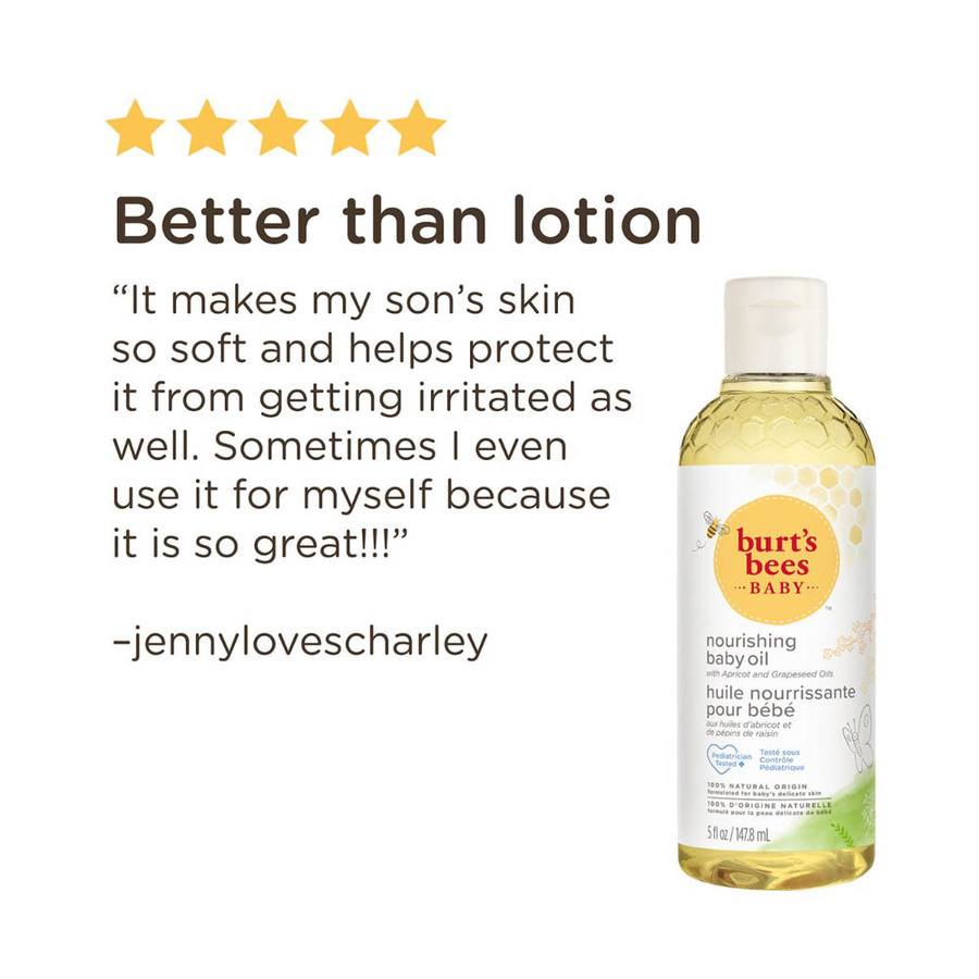 Burt's Bees Nourishing Baby Oil 147,8ml
