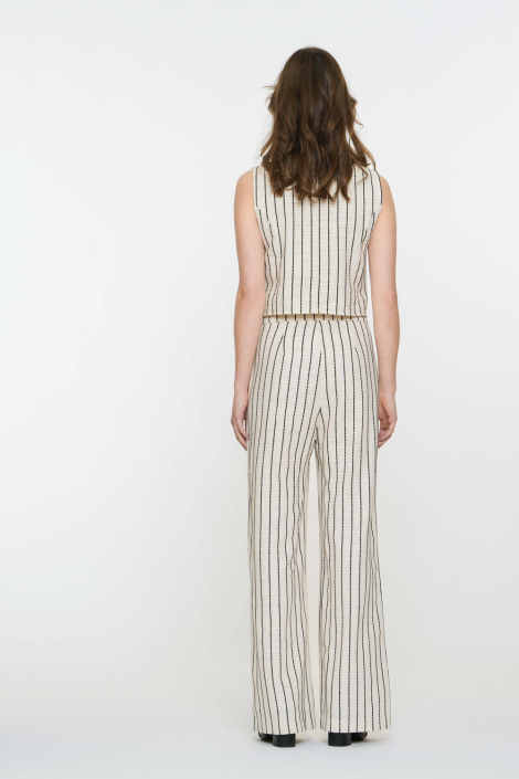 Geisha beige dames broek