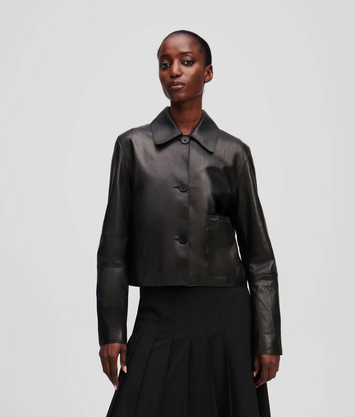 VESTE EN CUIR