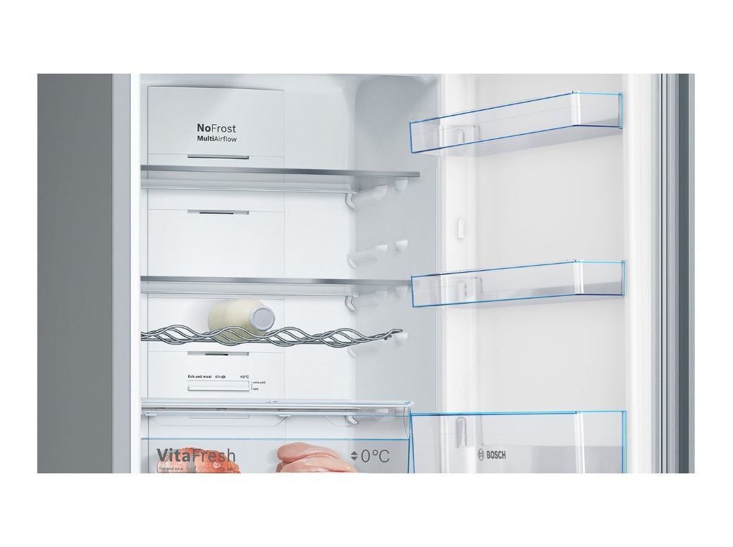 FRIGORÍFICO COMBINADO BOSCH KGN366ICF NO FROST 326L INOX