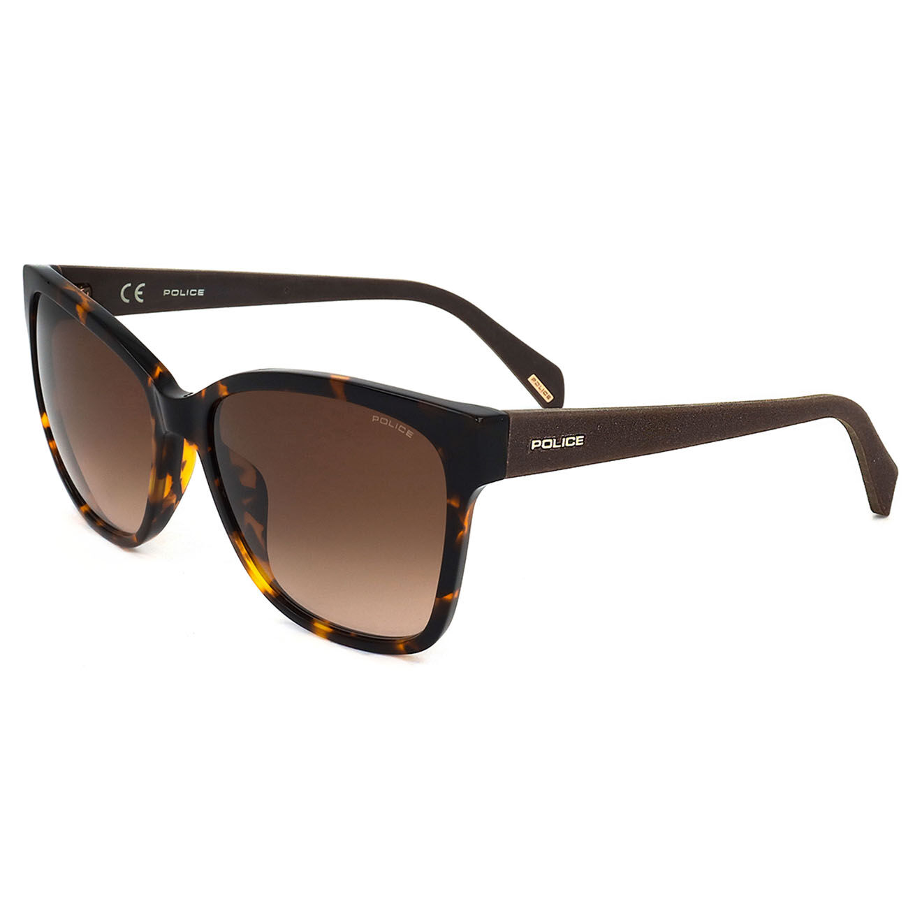 Police Lunettes de Soleil Femme tortue