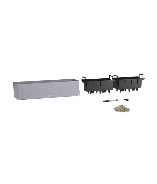 LECHUZA® Kunststoff-Kasten Balconera Stone,