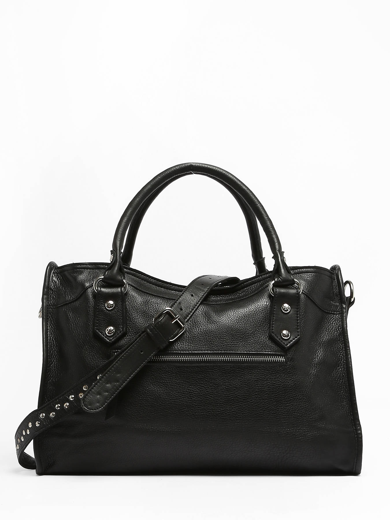 Porte-monnaie cuir BASILIC PEPPER