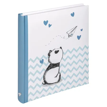 Walther Design Babyalbum Little Panda blau, 28 x 31 cm