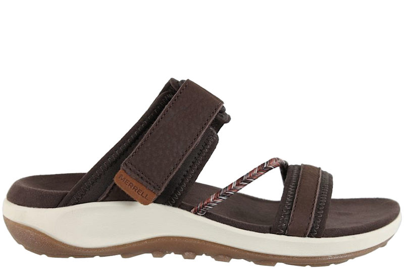 MERRELL TERRAN 4 SLIDE SLENTERS I BRUNT SKIND