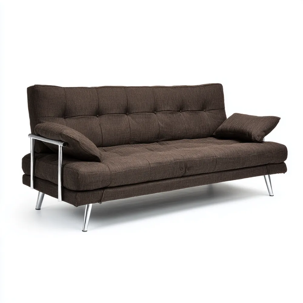 2-Sitzer-Sofa Stoff 180x85x75 cm – Dunkelbraun – Modernes Design