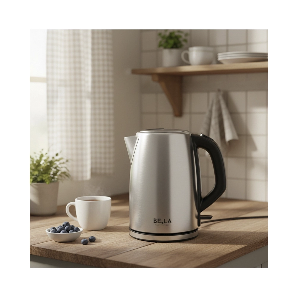 BergerLanz FSP Wasserkocher 1.7L Chromstahl