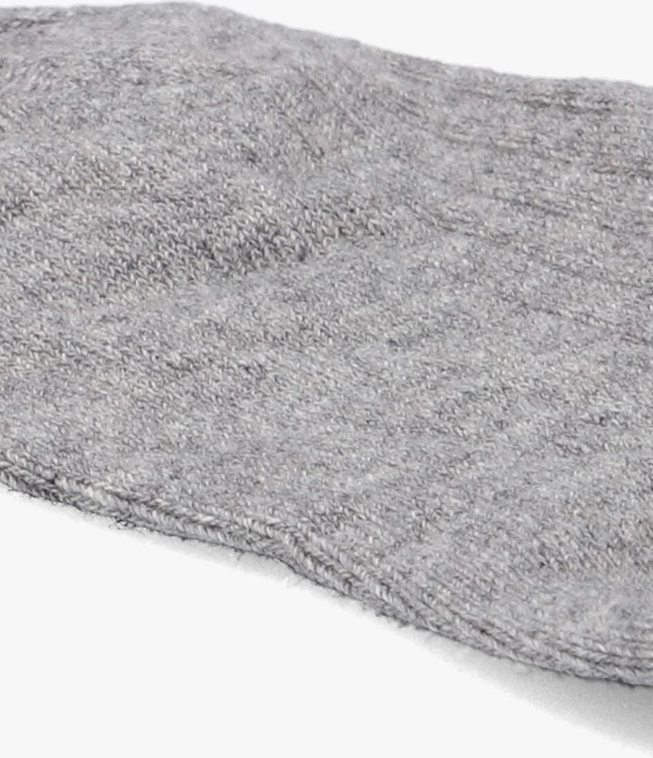 MP DENMARK lichtgrijze mp denmark sokken cotton rib socks