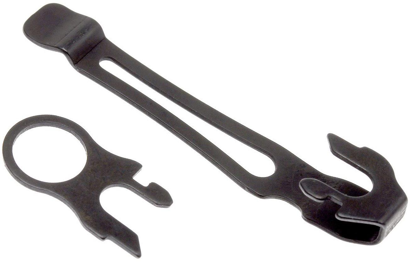 Leatherman zwarte pocketclip & koordoog - 931003