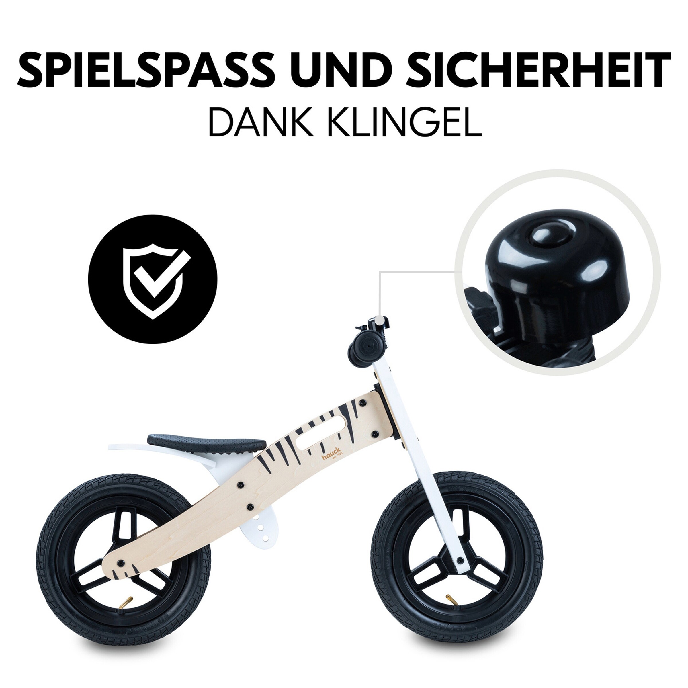 Hauck Laufrad Balance N Ride Zebra
