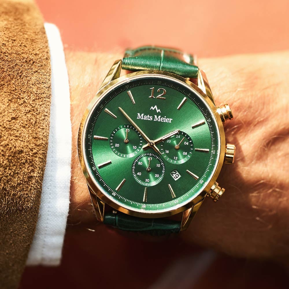 horloge Mats Meier Mats Meier Groen
