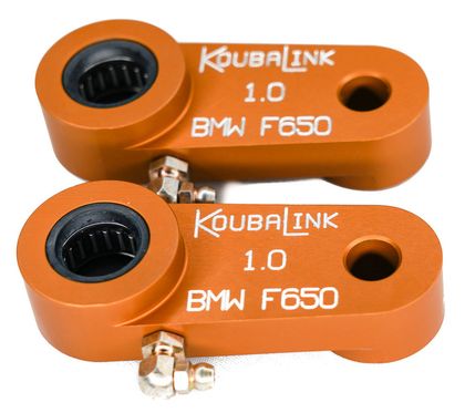 Biellette de suspension Koubalink Kit de rabaissement de selle (25.4 mm) orange