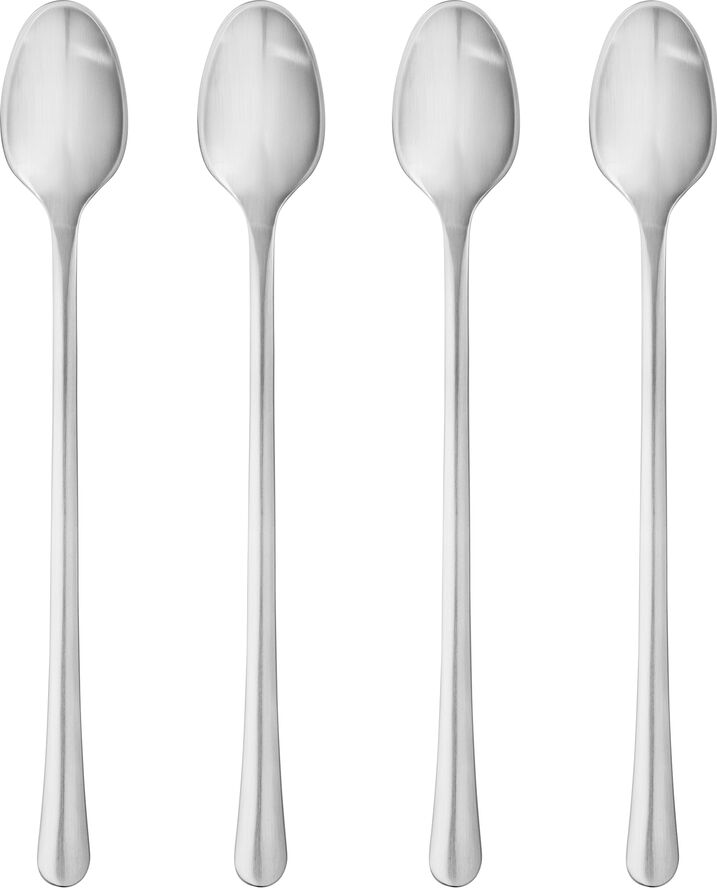 Georg Jensen Copenhagen lang teske 4 stk. Sølv
