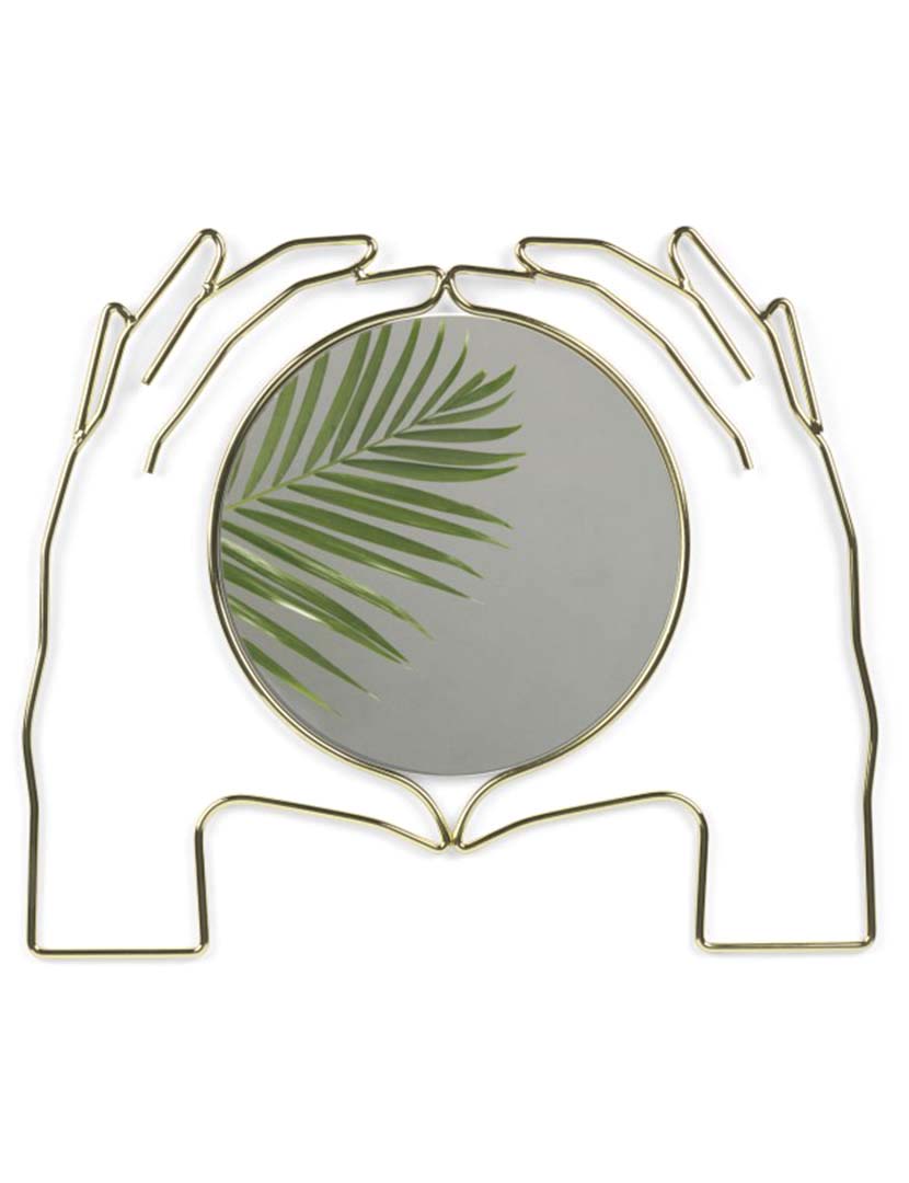 Xéria Wall Mirror L Gold