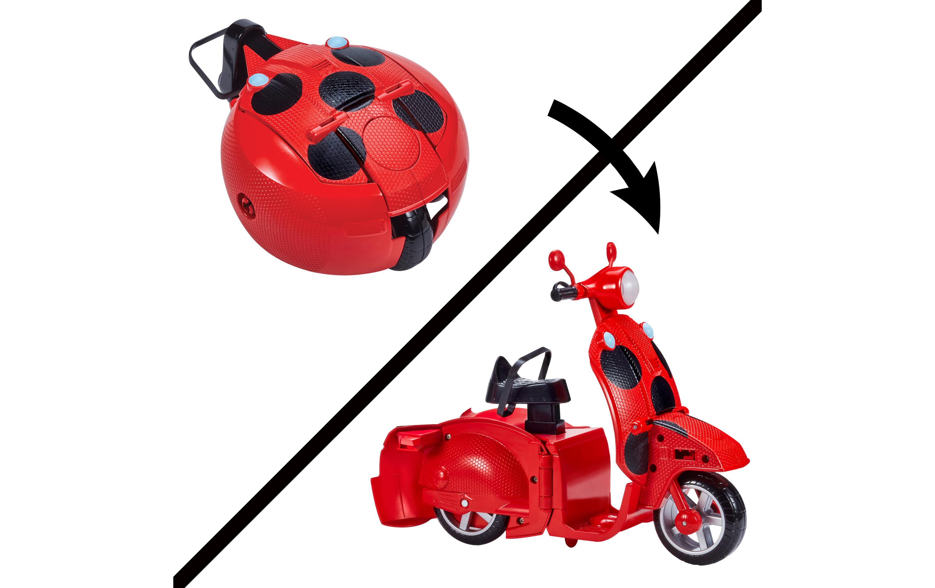 Puppe Miraculous – Switch ‘N Go ScooterGelenkpuppe mit Scooter
