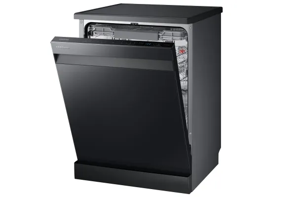 Samsung DW60A8050FB, Fuld størrelse (60 cm), Sort, Kurv, Rustfrit stål, 14 kuverter