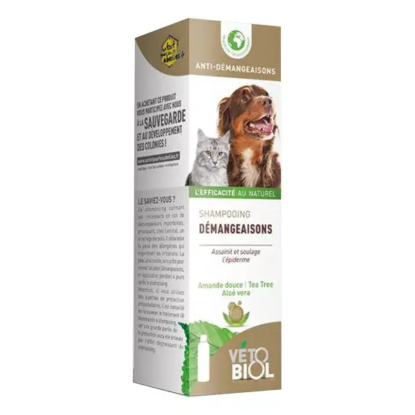 Biovetol - Shampooing Anti-Gratte Bio - 240 ml