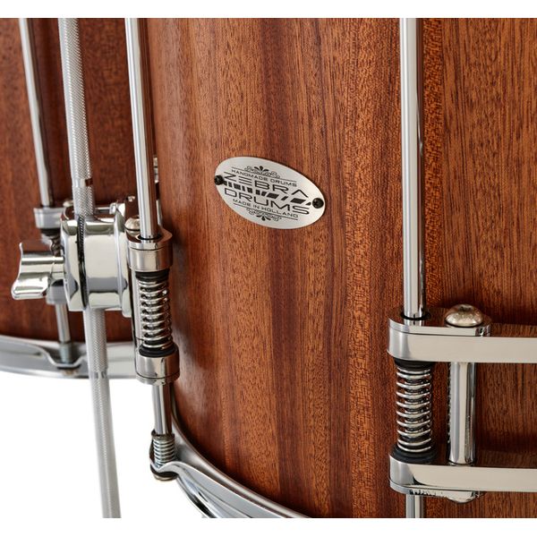 Zebra Drums 2up 2down Mahogany Set