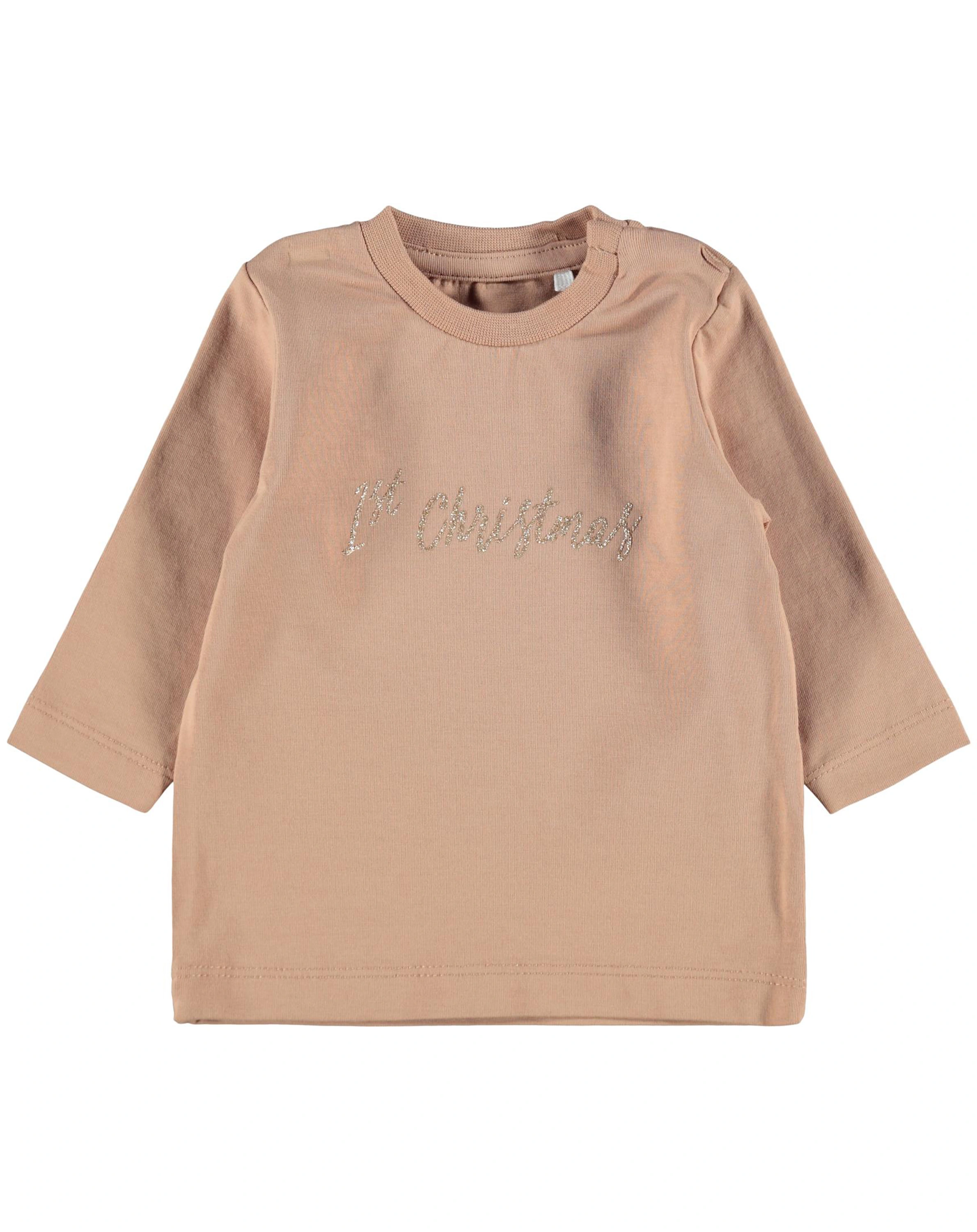 Langarmshirt NBFRIHANNE 3er-Pack in cafe au lait