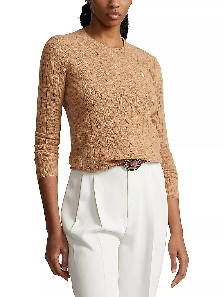 POLO RALPH LAUREN Pullover JULIANNA camel