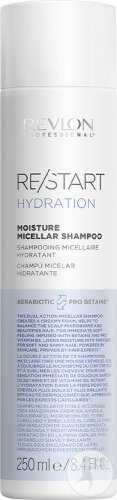 Revlon Professional Re/Start Hydratation Shampoing Micellaire Hydratant Flacon 250ml