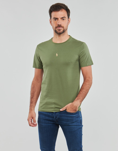 Polo Ralph Lauren - G224SC16-SSCNCMSLM1-SHORT SLEEVE-T-SHIRT Kaki