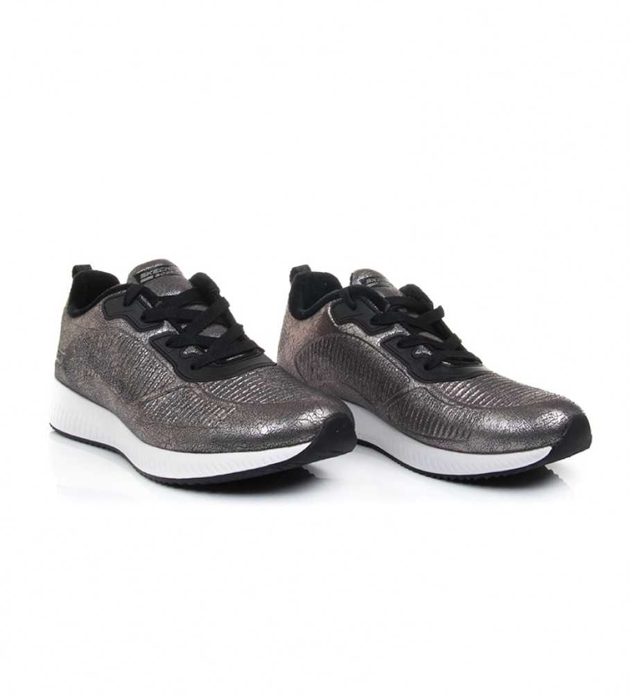 Tênis Skechers Pew Prateado