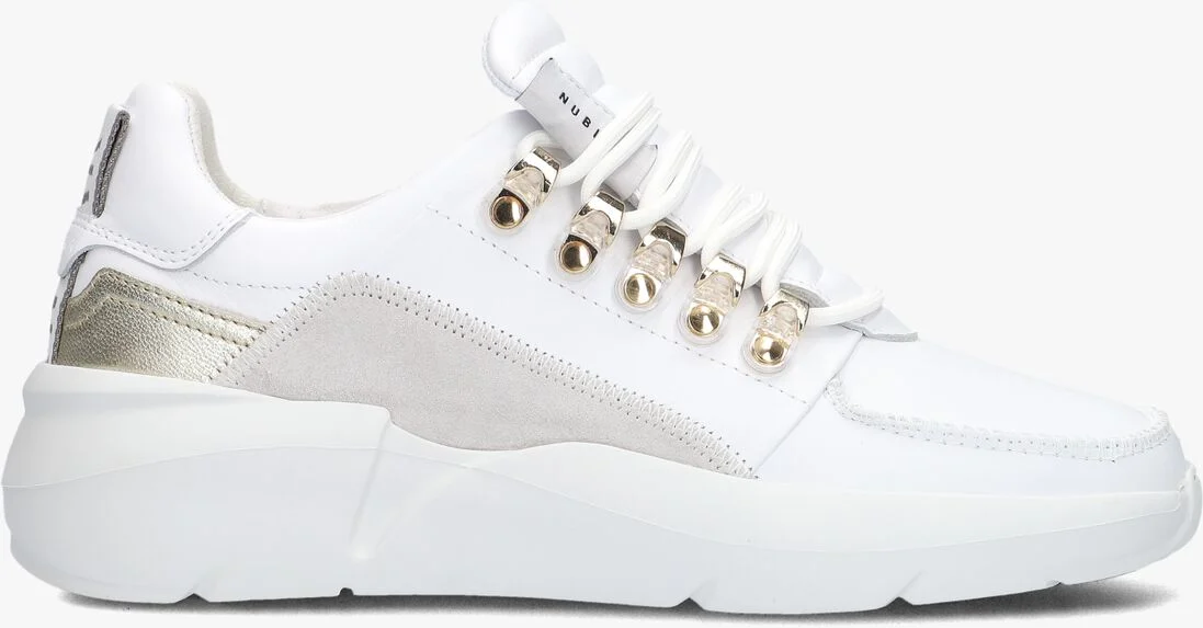 NUBIKK witte nubikk lage sneakers roque roman