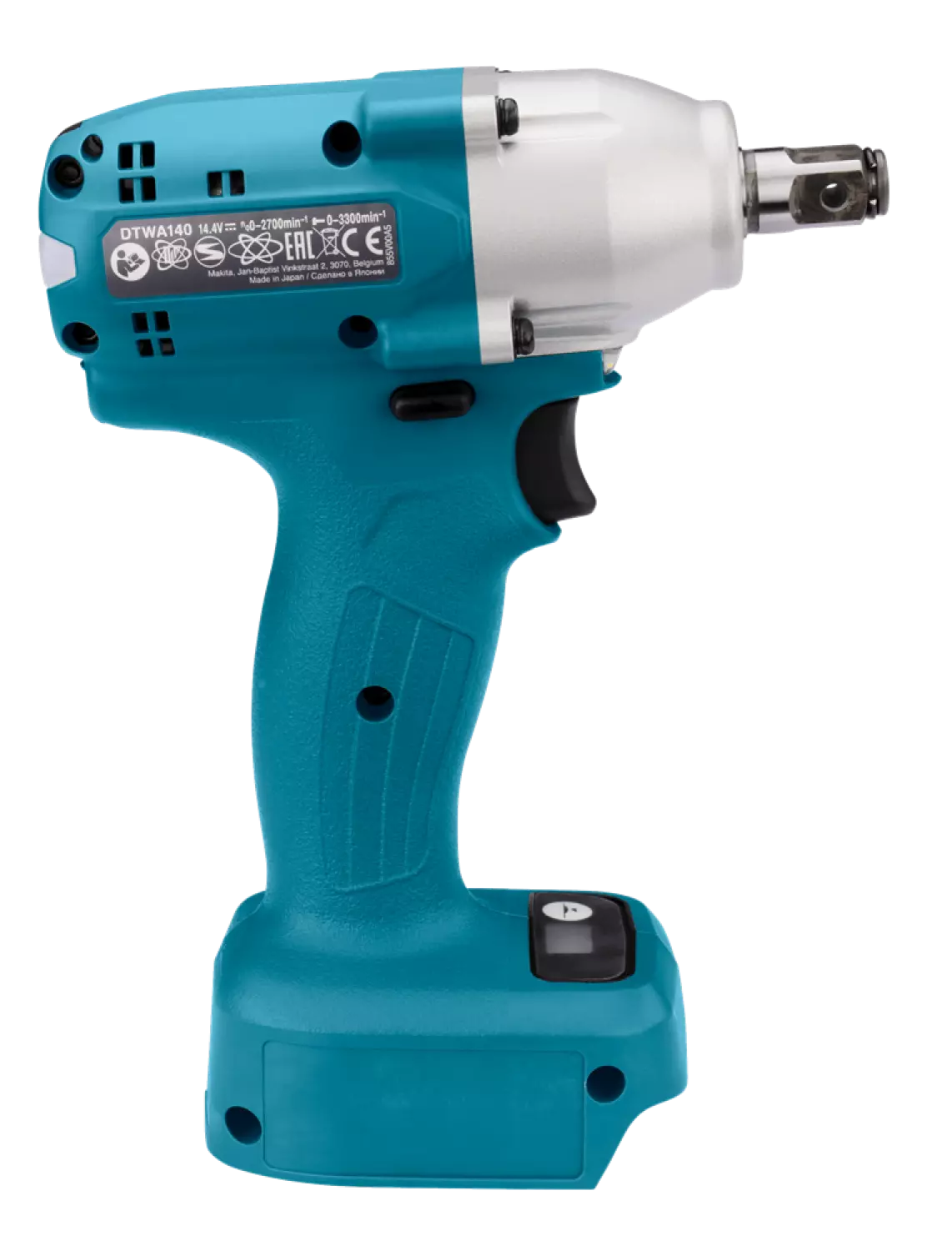 Makita DTWA140Z 14,4V Li-Ion accu instelbare slagmoersleutel body - 140Nm