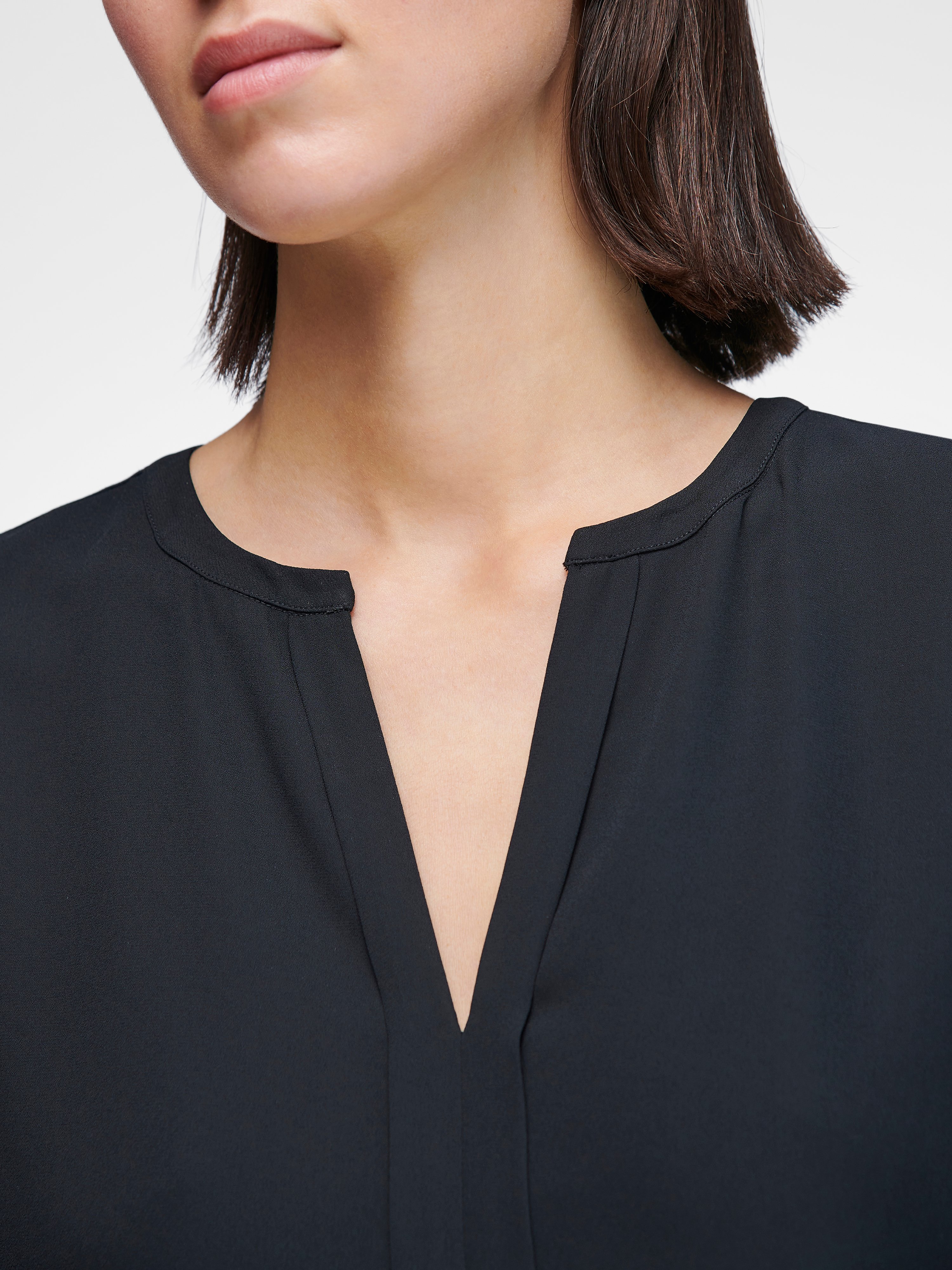 Blusen-Shirt mit 3/4-Arm
