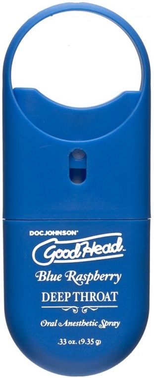 GoodHead - Deep Throat Spray - Blauwe Framboos - 8 ml