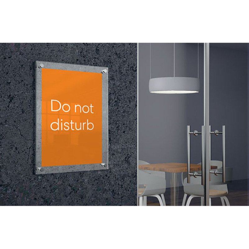 Porte affiche mural Premium Plus A3 Nobo