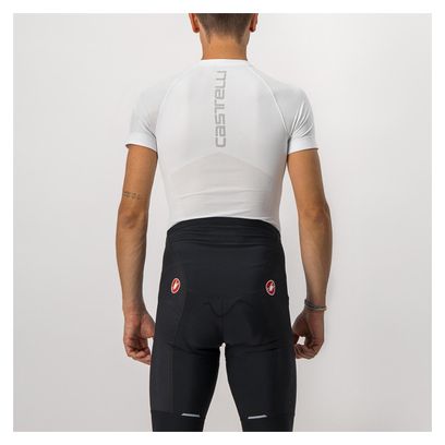 Maillot De Corps Manches Courtes Castelli Core Seamless Blanc
