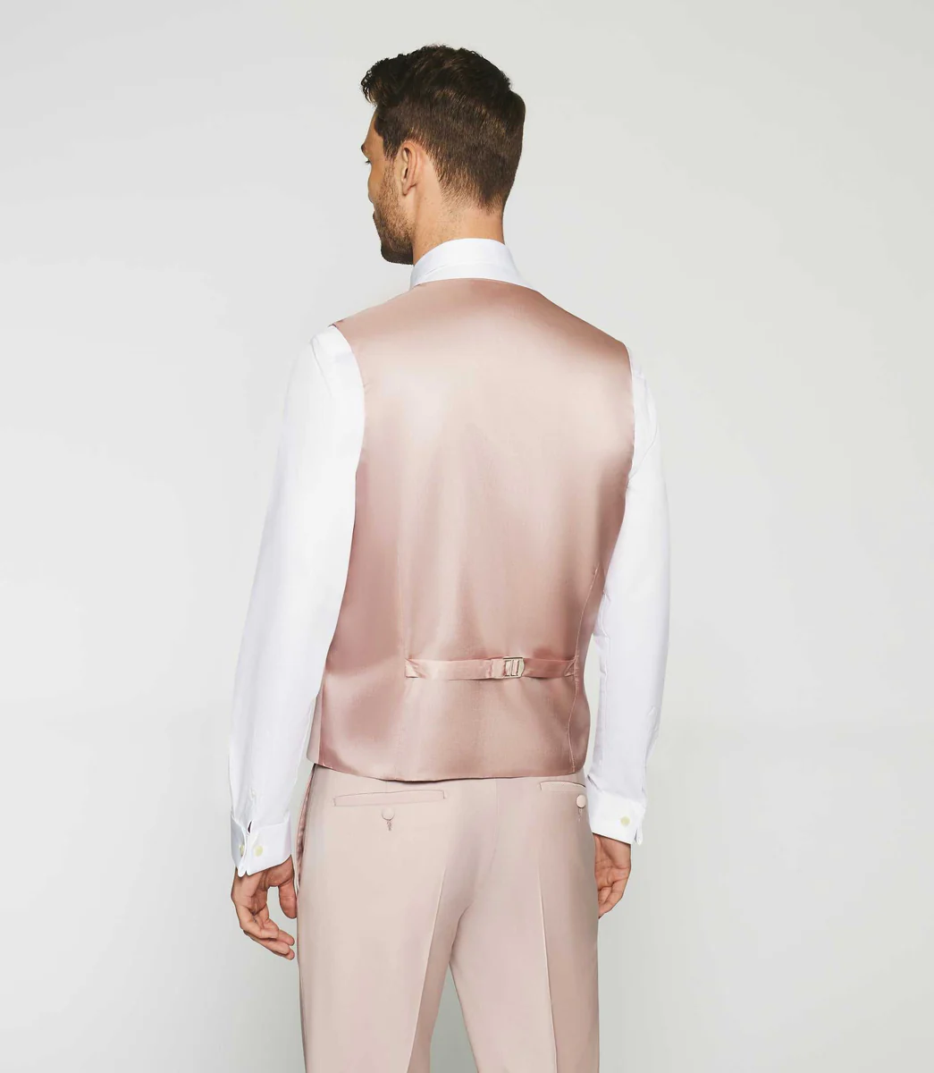 Gilet de costume rose JOLIE