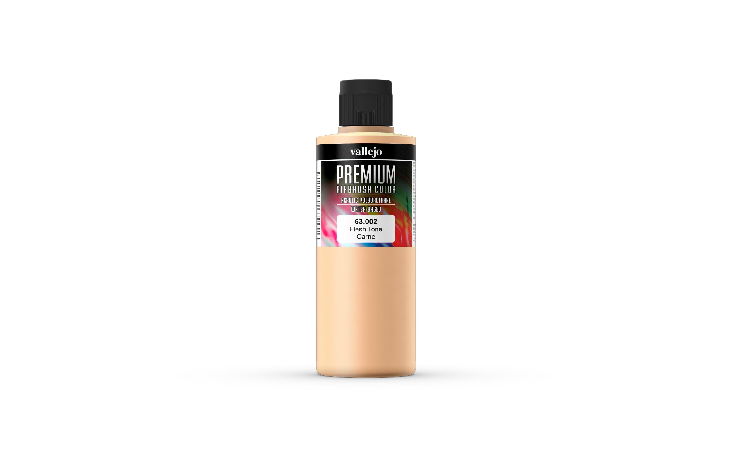 Airbrushfarbe Premium, Flesh Tone, 200 mlPremium Airbrush Farbe zum Lackieren von Lexan, Polycarbonat, Glasfaser, Metall und Polyethylene