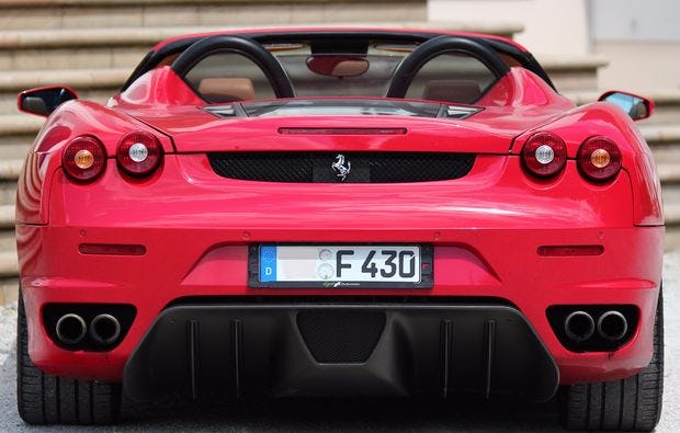 Ferrari F430  fahren in Tecklenburg als Geschenk