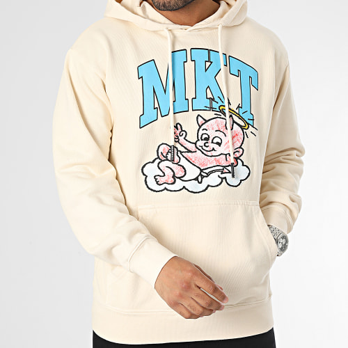 Sweat Capuche Lil Devil Beige